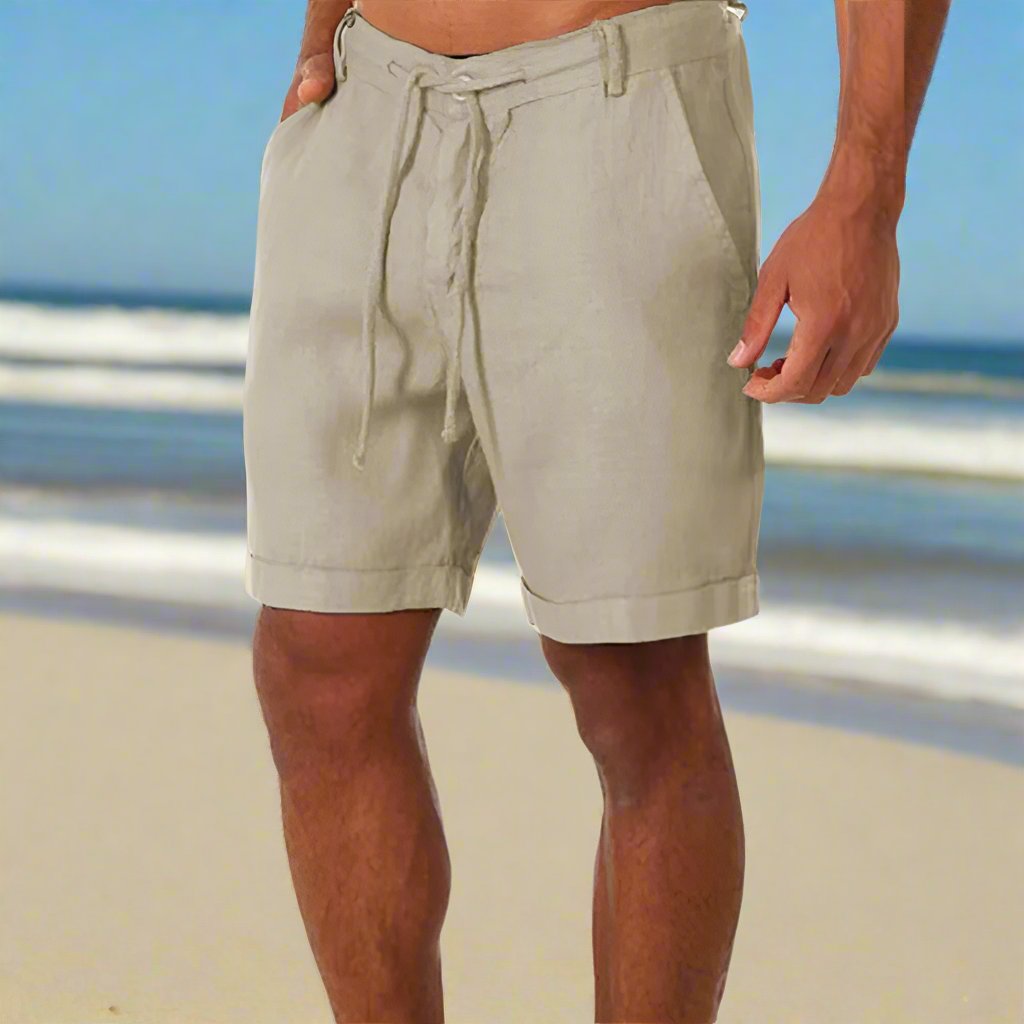 Cotton Linen Shorts