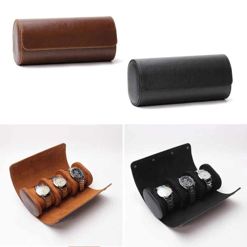 Leather Watch Roll