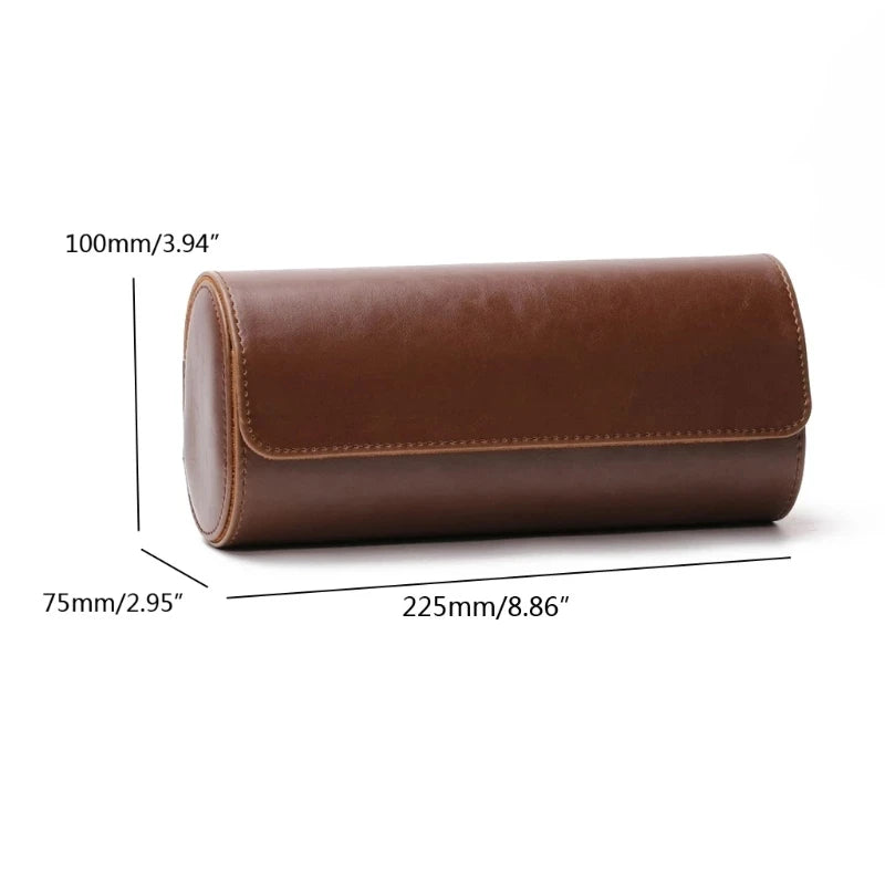 Leather Watch Roll