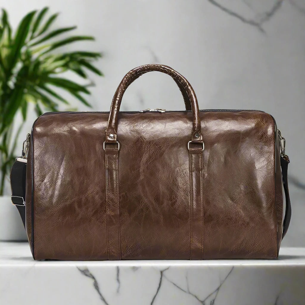 Leather Duffel Bag