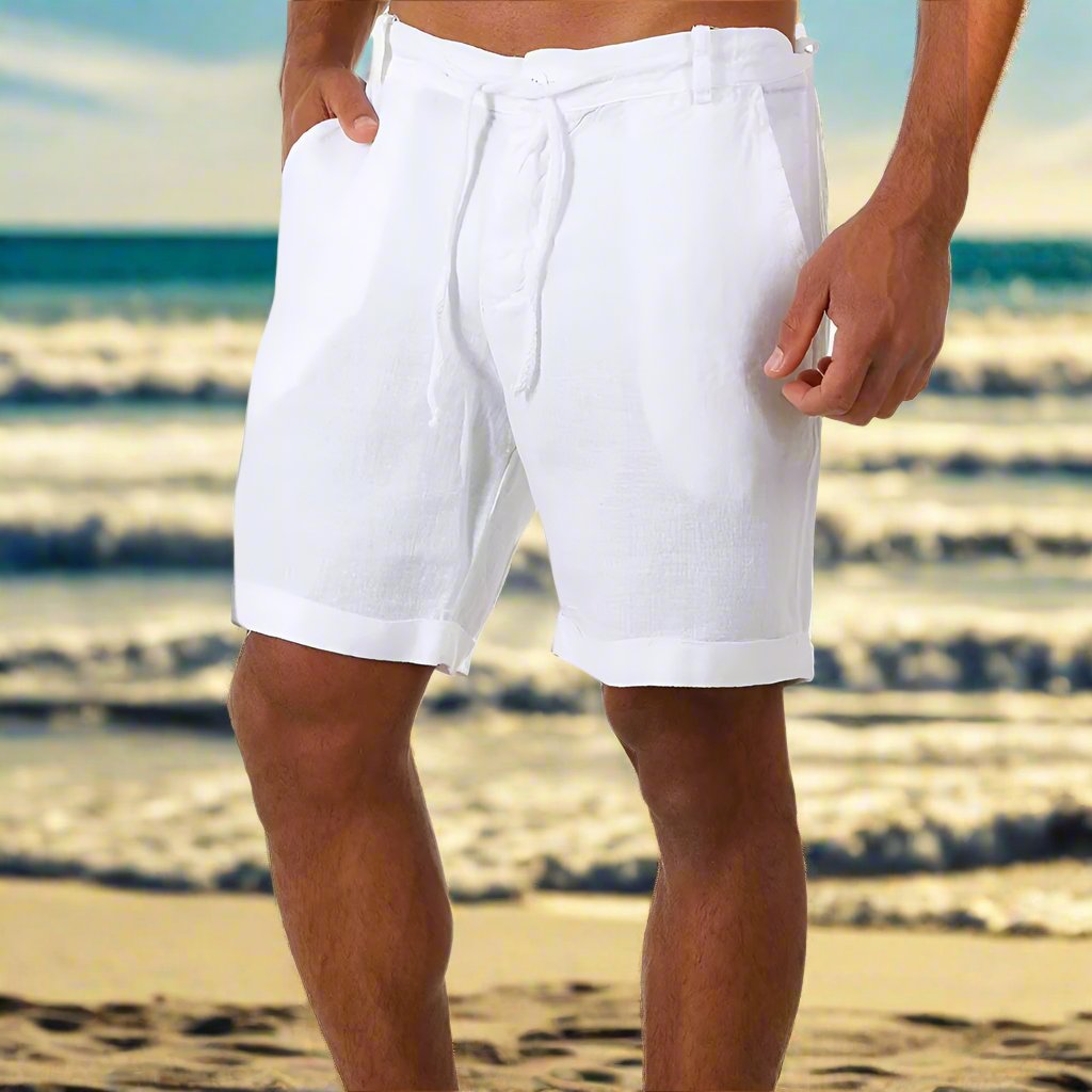 Cotton Linen Shorts